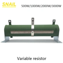 500w 1000w 2000w 3000w resistor variável, potenciômetro, tubo de porcelana, resistor ajustável, rheostat deslizante