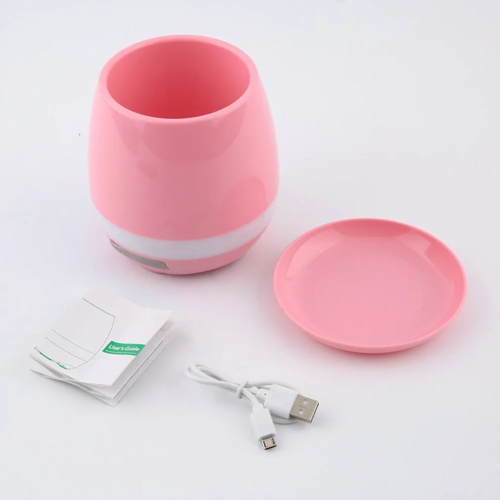 Smart Bluetooth music Flower горшки сенсорный Управление стерео Динамик для Офис украшения