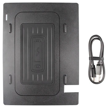 

Car Qi Wireless Phone Charging Pad Module for Camry 2018-2019 Fast Charging Case Plate Central Console Storage Box Accessories