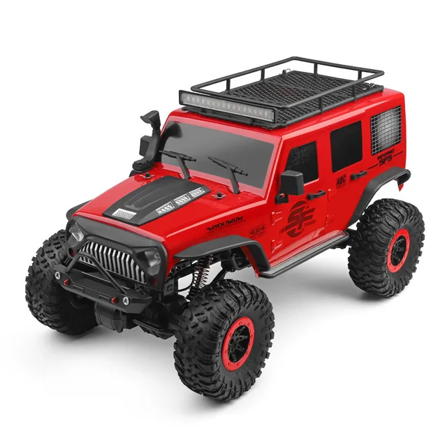 Wltoys 1/10 2.4G Crawler RC Car Desert Rock Vehicle RTR Models Adults 4WD Remote Control Off-Road Truck Rc Toys Car w/ LED Light