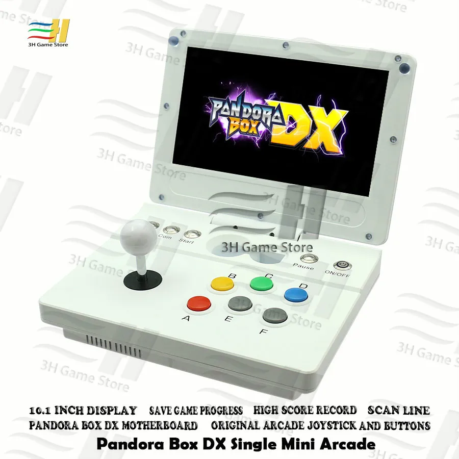 - Pandora Box DX Portable mini arcade Retro Portable Console game 3000 in 1 support add FBA MAME PS1 SFC FC SNES MD game 3D tekken