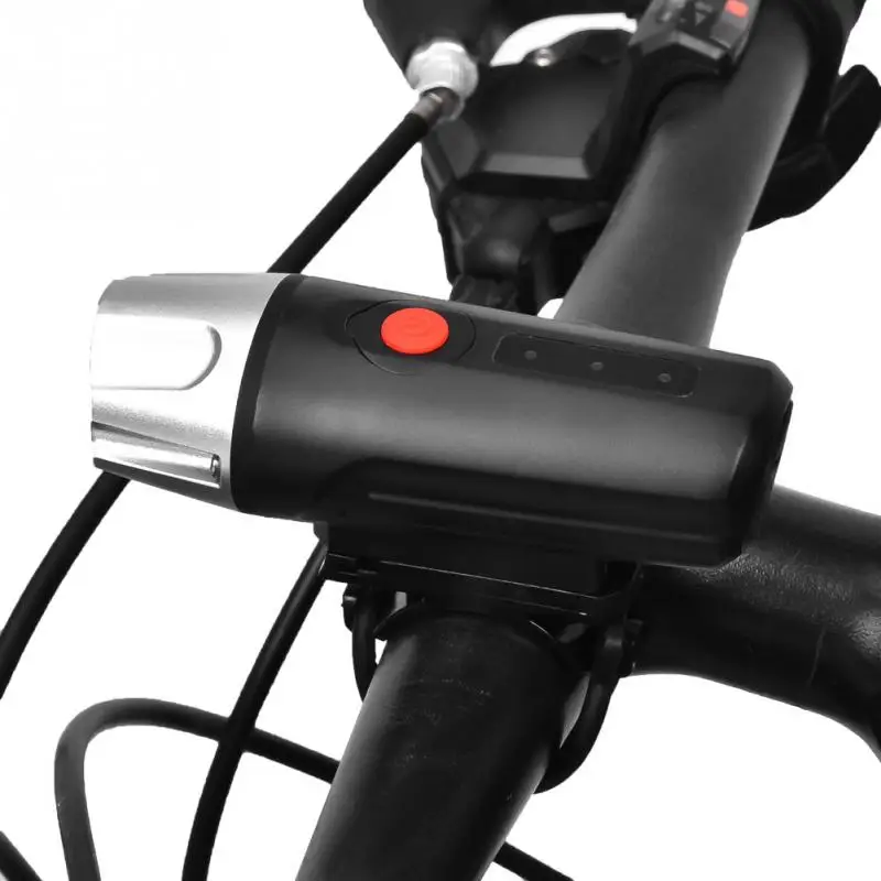 

Waterpoof Plastic Bicycle Light Set USB Bike Front Light Rear Tail Light Safety Flashlight Set Night Cycling Accessory