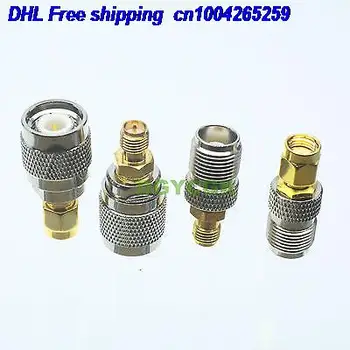 

DHL 50sets 4pcs/set Adapter RPSMA to TNC female F male M Kit connector for Communication adapter connector 22cs
