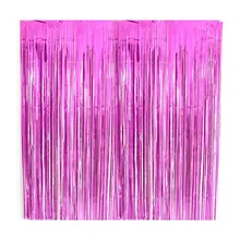 Занавеска С Блестками одежда для свадьбы, дня рождения этап брак дождь двери Шторы стены Рождественская мишура место украшения