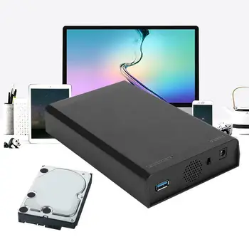 

3.5" HDD External Enclosure Box for Hard Drive USB 3.0 To SATA Mobile Hard Disk HSJ-19
