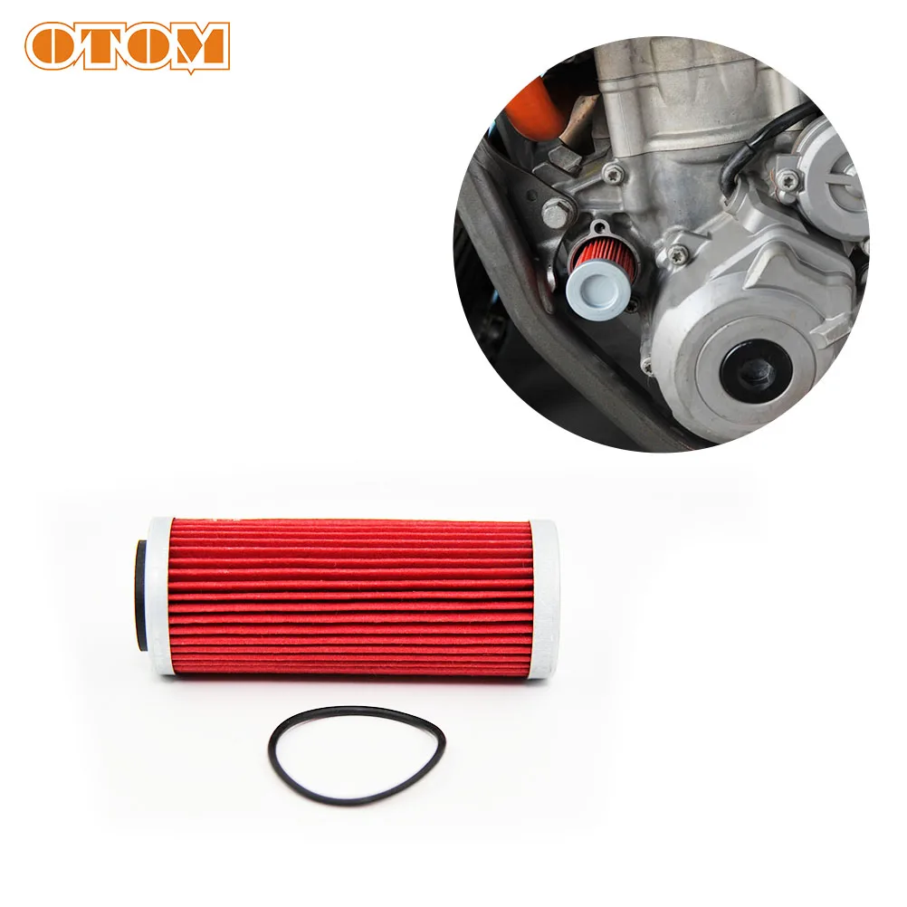 OTOM мотоциклетный масляный фильтр 77338005100 Высококачественная фильтрующая бумага