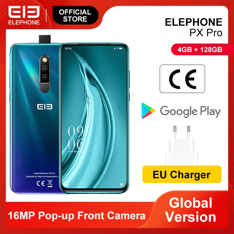 PX Pro смартфон 4 Гб 128 ГБ Helio P70 Восьмиядерный 6 53 ''FHD + экран 48 Мп задняя камера 16 МП