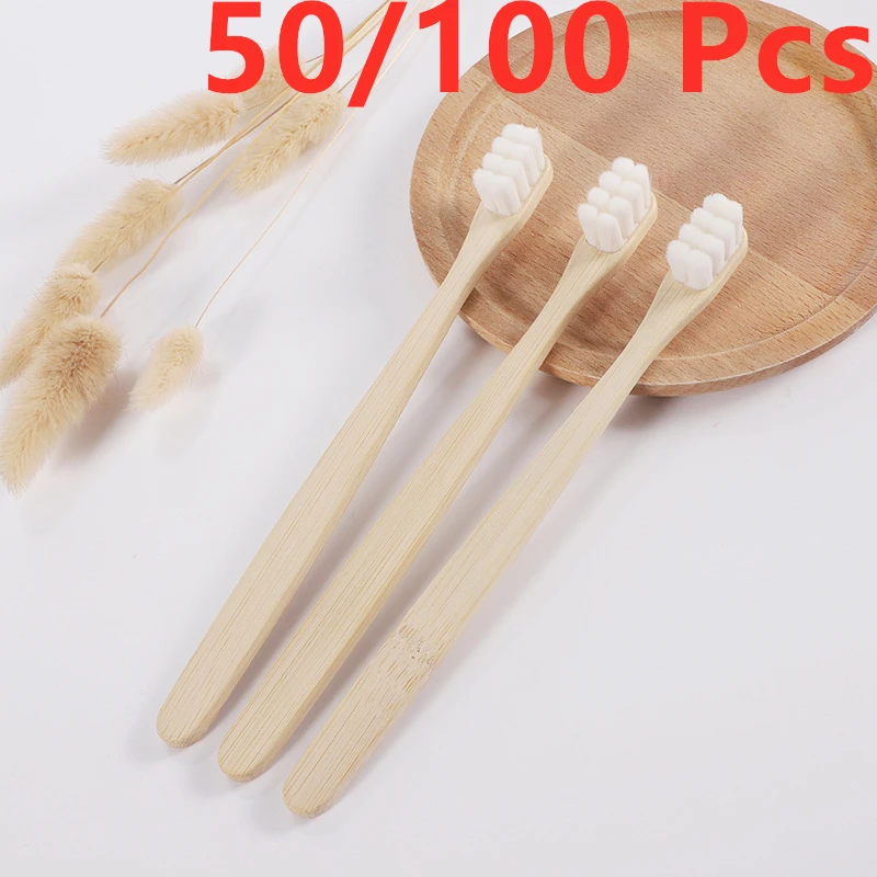 

New style Bamboo Toothbrush,Biodegradable Toothbrushes Extra Soft Bristles,20000 Soft Natural Bristle Eco Friendly Toothbrushes