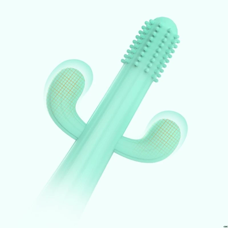 Детский Прорезыватель для зубов с трехмерной аппликацией в виде кактуса ручки