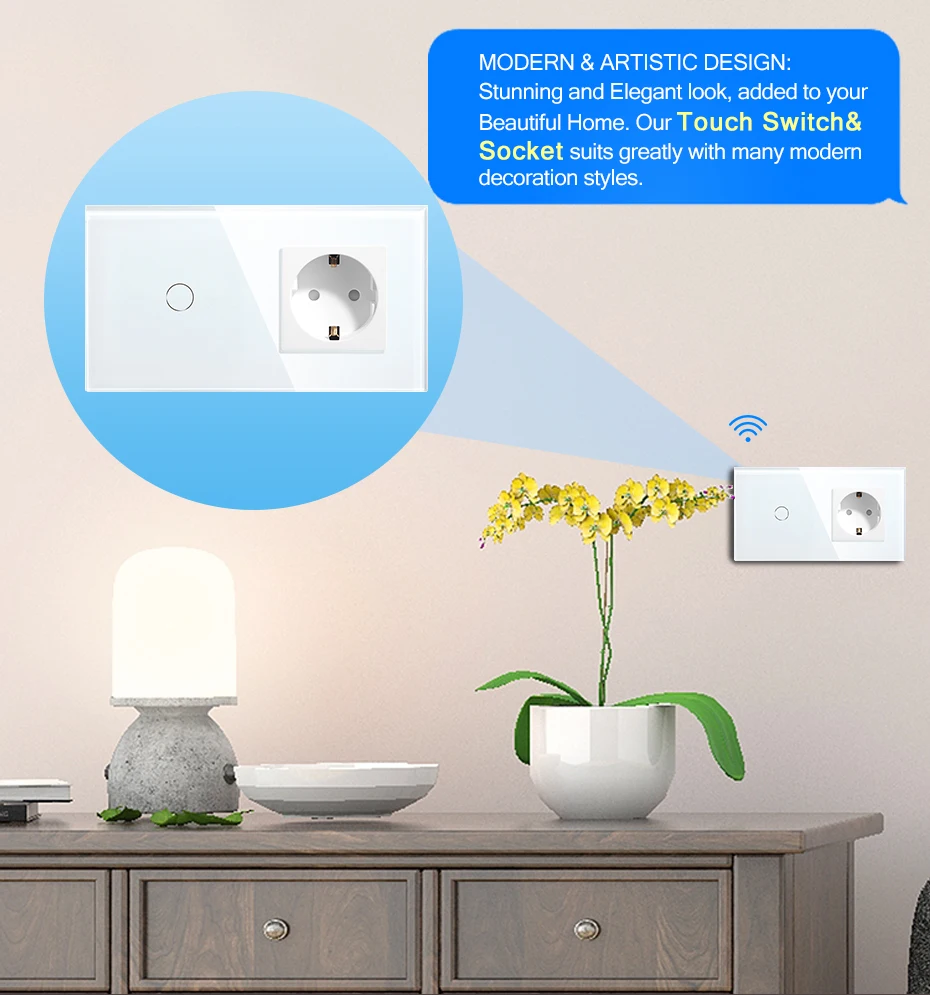 3way interruptor de luz inteligente interruptores de