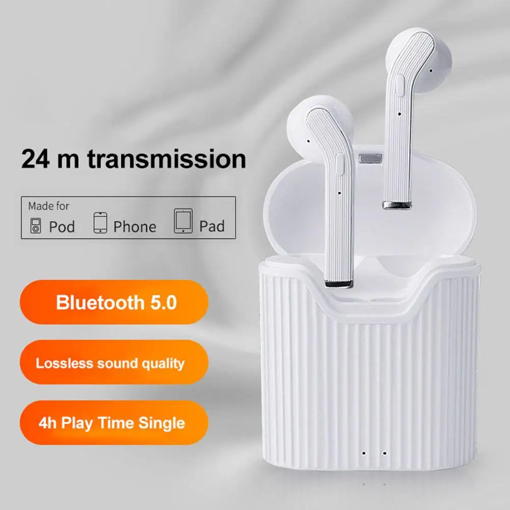 

H19T 5.0 Wireless Bluetooth Earphone Bass Stereo Headphones True TWS Wireless Earphones Earbuds For iOS Android Headset Earpiece