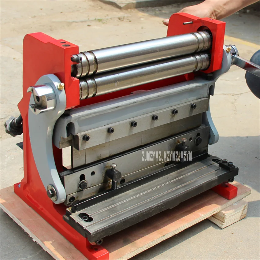 

XL-305 Multifunctional Three-in-one Manual Shearing Machine Copper Aluminum Plate Bending Machine Iron Plate Rolling Machine