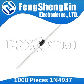 

1000PCS IN4937 1N4937 1A 600V DO-41 Fast Switching Rectifier Diode