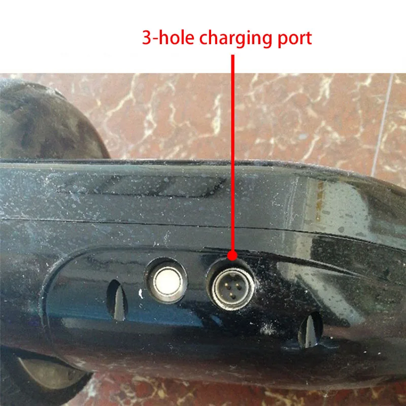 Battery Charger Interface Accessories Plug for Hoverboard Smart Balance Wheel Electric Power Scooter Adapter Charger Socket