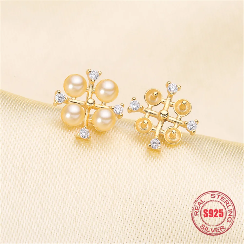 

Hot Sale Pearl Earring Materials - S925 Sterling Silver Earring And Pendant Accessories - DIY Jewelry Finding Making Supplies