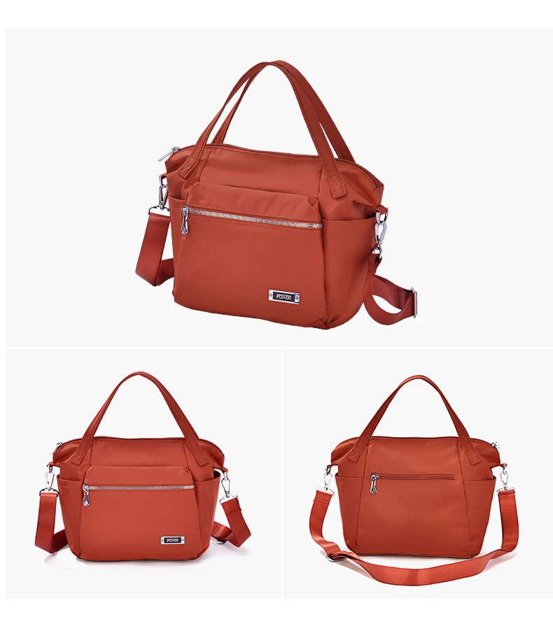 Fouvor Fashion Messenger Bag for Women Oxford Cloth Makeup Cosmetic Handbags Business Portable Canvas Bag 2941-03