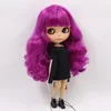 ICY DBS Blyth Doll 1/6 bjd toy joint body tan skin doll 30cm shiny face for DIY custom doll 2