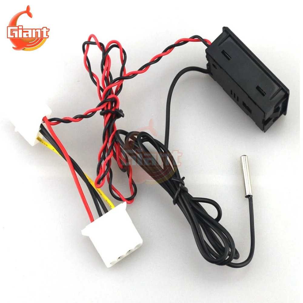 DC 5 в 12 В 24 в C/F USB термометр ЖК-Аналоговый Цифровой автомобильный ПК измеритель температуры в помещении инкубатор для аквариума Temp детектор Тестер