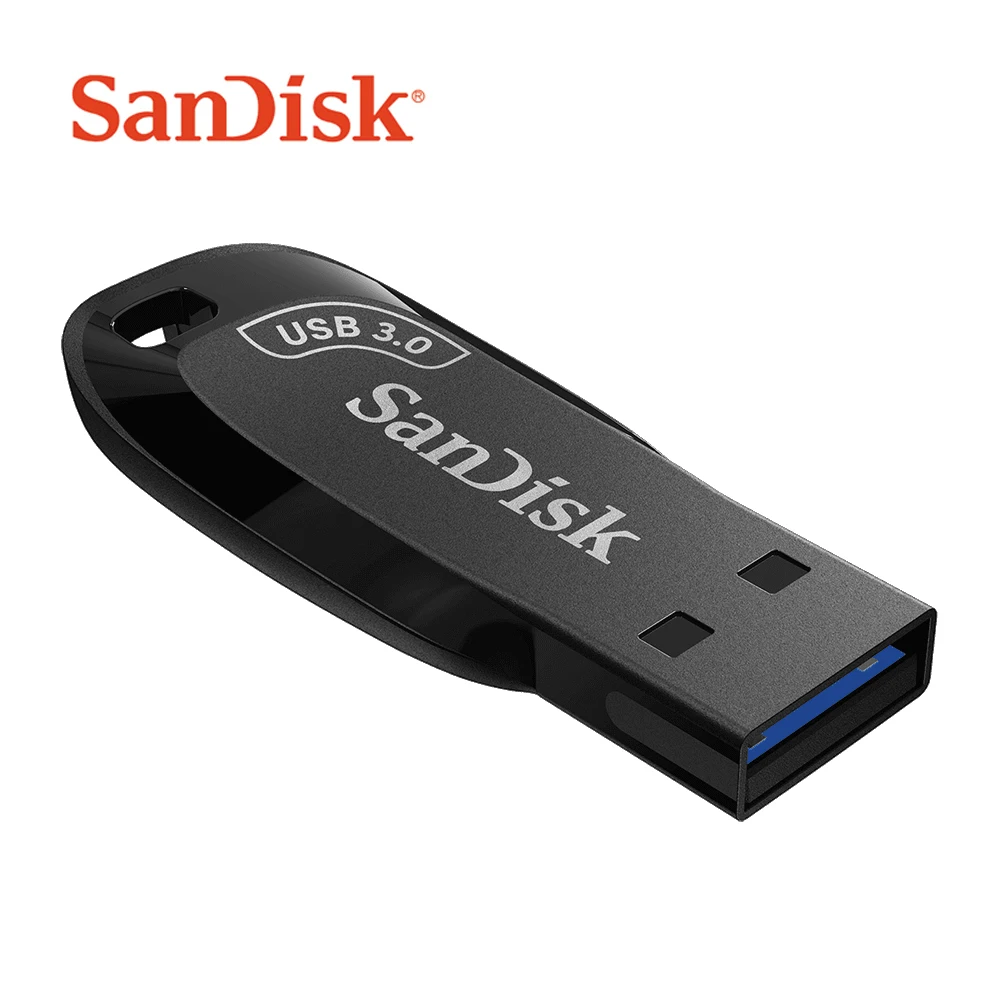 100% оригинал SanDisk USB 3 0 флеш накопитель CZ410 32 ГБ 64 128 256 карта памяти черный U диск мини