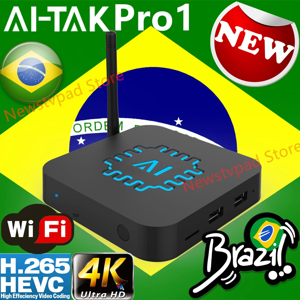 Ai так pro 1 приставка для ТВ b brasil коробка htv 6 Бразилия htv6 плюс португальский