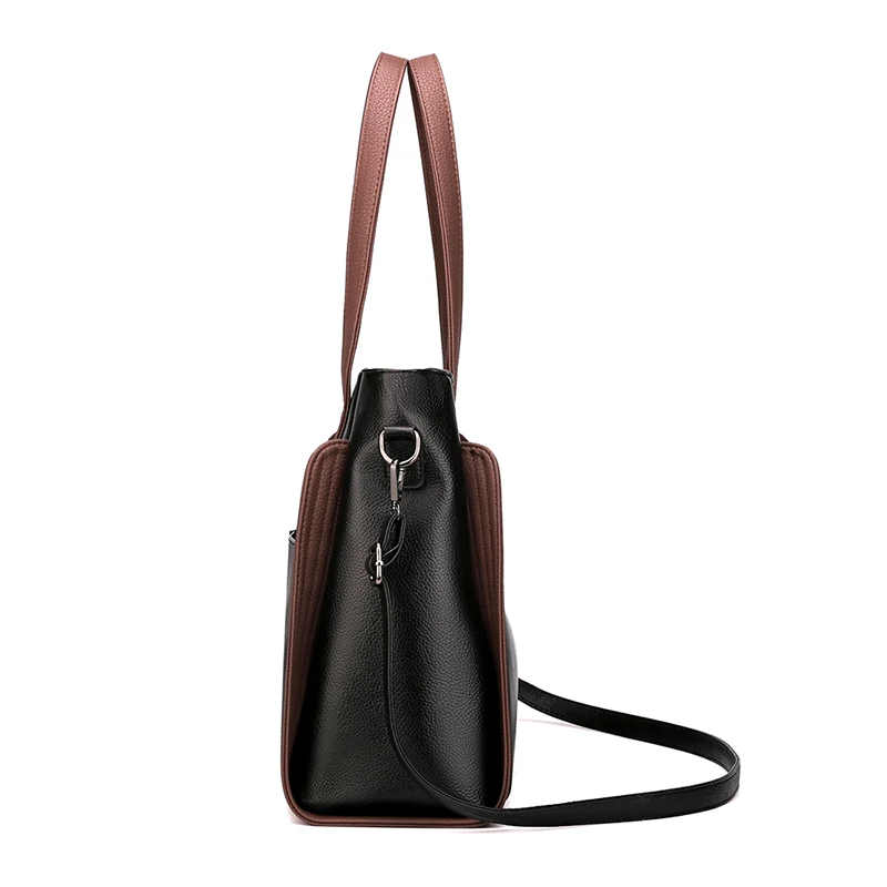 Casual Tote Women's Handbag Shoulder  Bags PU Leather High Capacity Crossbody Bag for Female Travel Shopper Bags
