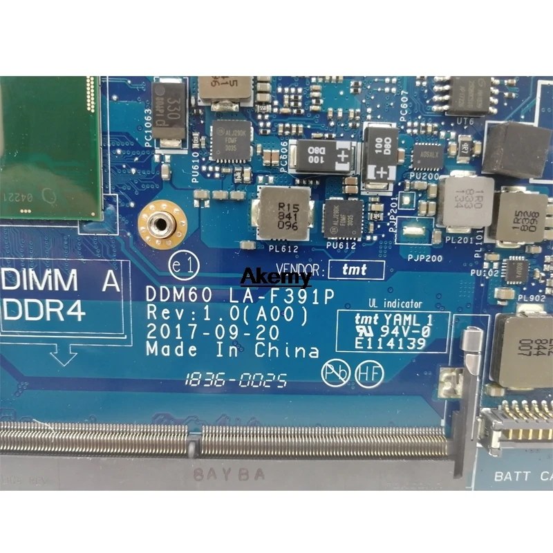 E5290 5290 материнская плата для ноутбука DELL CN-039CCH 039CCH 39CCH LA-F391P Материнская плата ноутбука E5290 5290 P27S материнская плата i5-8350U тест проведен