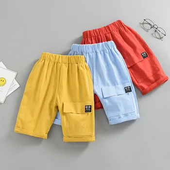 Summer Shorts For Boys Cotton Kids Children Beach Shorts Clothes Toddler Baby Clothing Pants tanie i dobre opinie EuerDoDo POLIESTER CN (pochodzenie) szorty Dobrze pasuje do rozmiaru wybierz swój normalny rozmiar Chłopcy Na co dzień