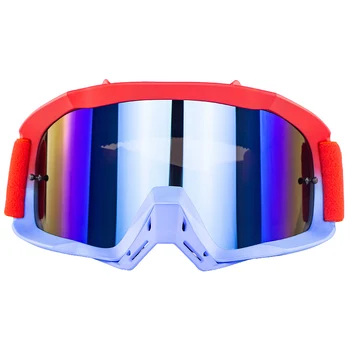 

Soman SM16 Motocross Goggles Motorcycle Helmet Glasses Capacete Casco Moto Goggles+5pcs Films+Extra Clear Lens