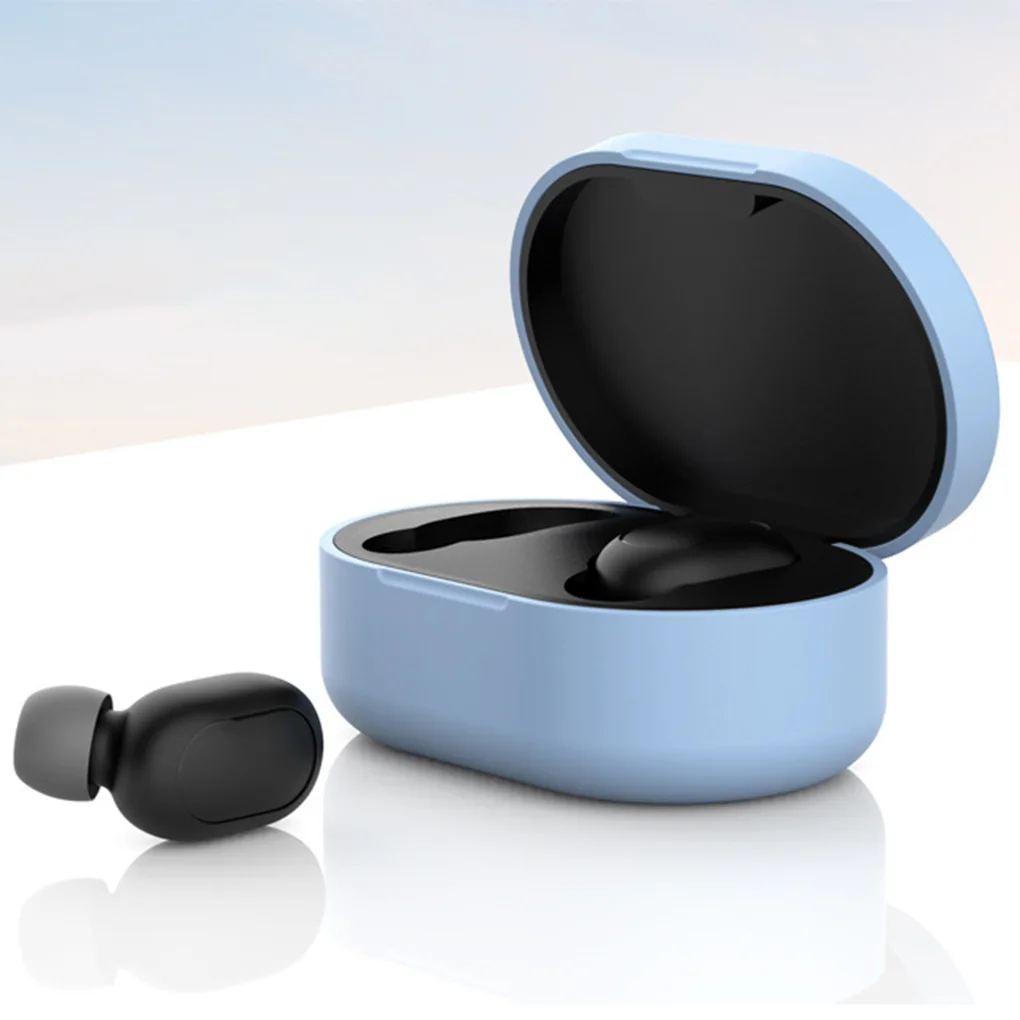 Замена для Xiaomi Airdots Молодежная версия Bluetooth наушники силиконовый чехол Защитная крышка коробка