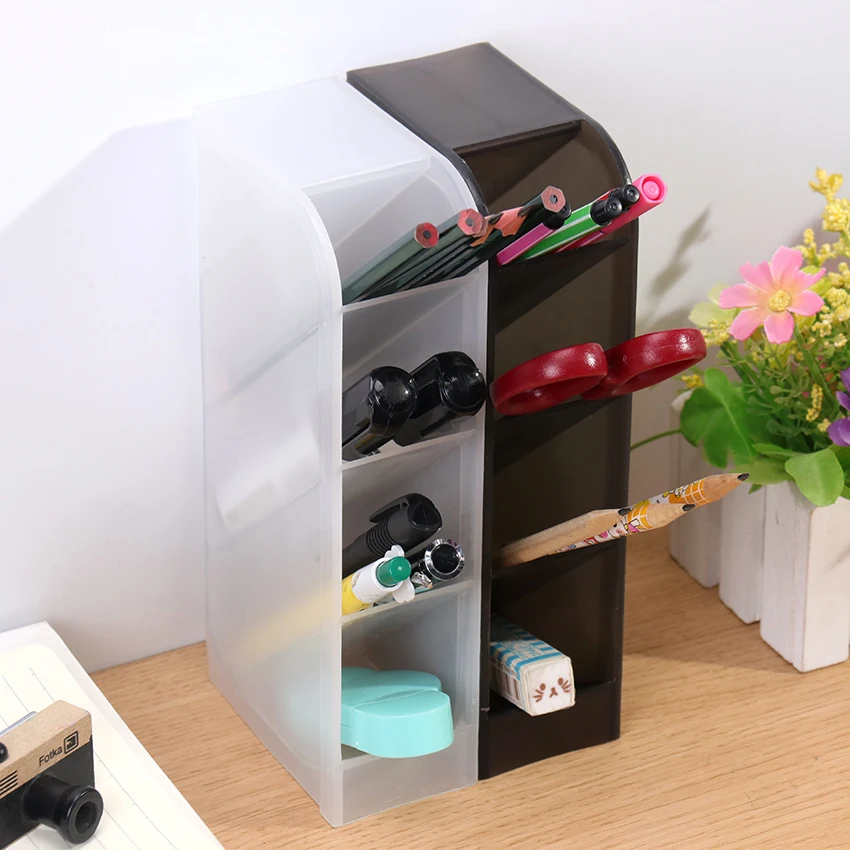 1 шт. многофункциональный настольный держатель для ручек с 4