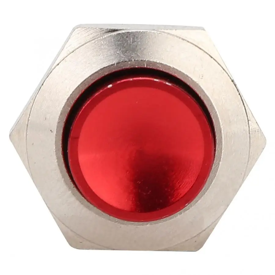 Водонепроницаемый красный металлический кнопочный переключатель быстрое