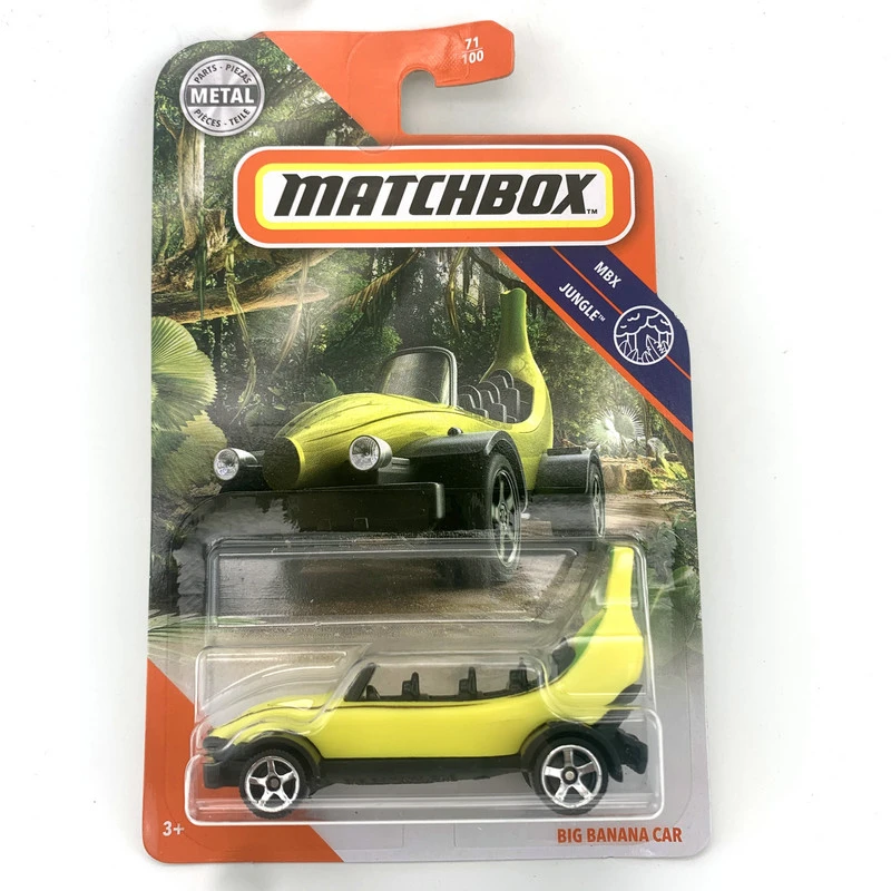 matchbox banana car