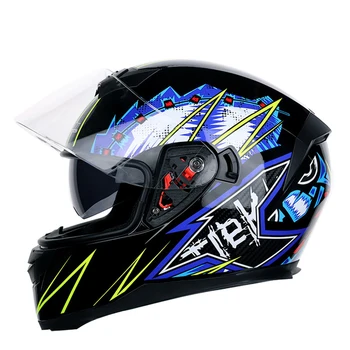 

JIEKAI Helmet Motorcycle Full Face Moto Helmets Double Visor Motocross Helmet Casco Modular Moto Helmet Motorbike Capacete #