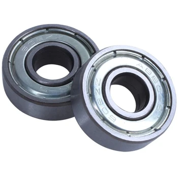 

Skate Bearing 608ZZ Wheel and Longboard Skate Bearings, Double Armored, Silver, 100 Pieces