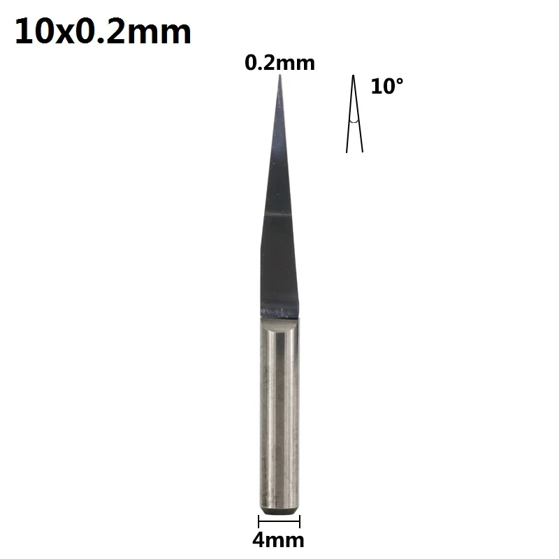 XCAN 10 шт. 4 мм хвостовик 10/15/20/30/45/60/90 градусов PCB резьба с ...