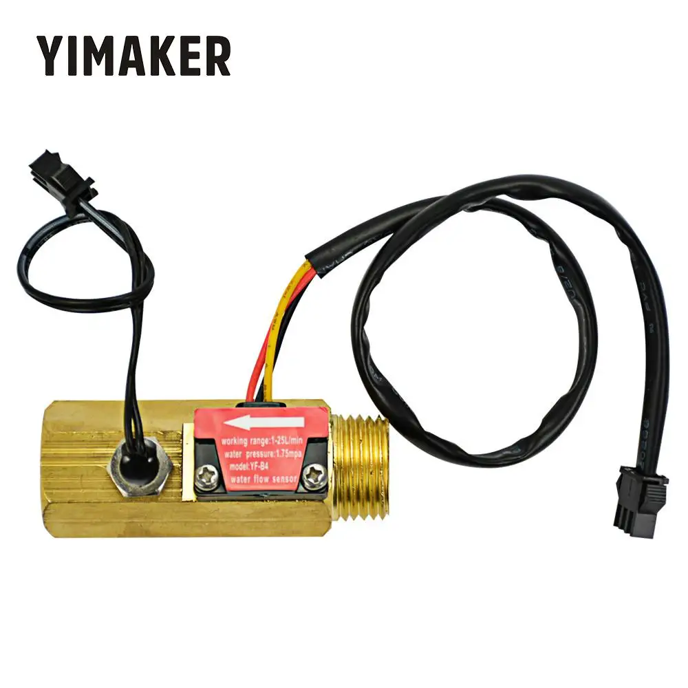 Медный датчик расхода воды YIMAKER G1/2 холла контроль порт DN15 1 25 л/мин с датчиком