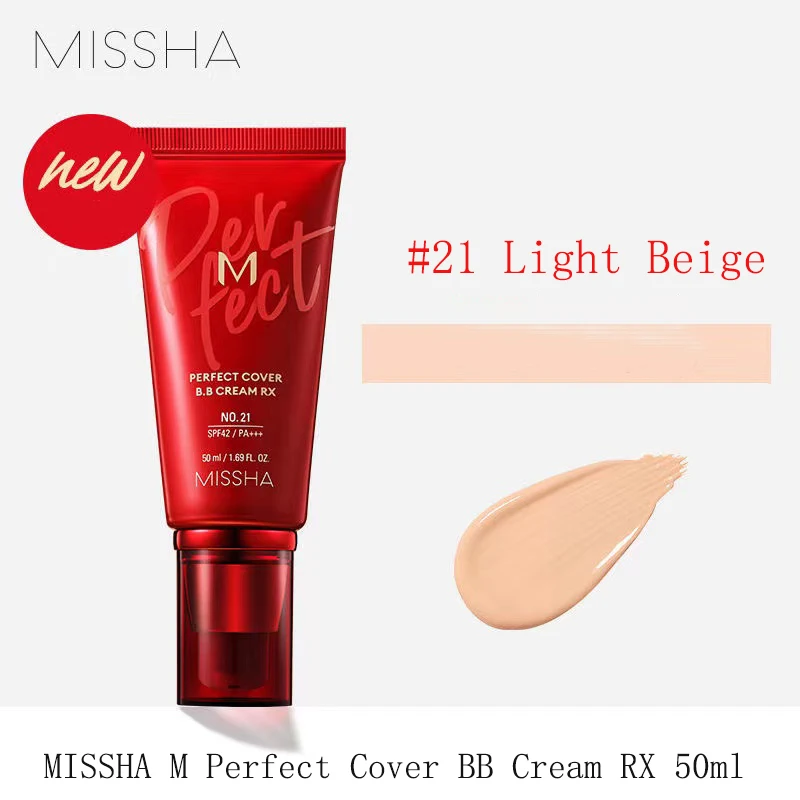 MISSHA M Signature Real Complete BB Cream Perfect Cover Cho Bo Yang Makeup Original Korean Cosmetics makeup cream makeup foundation