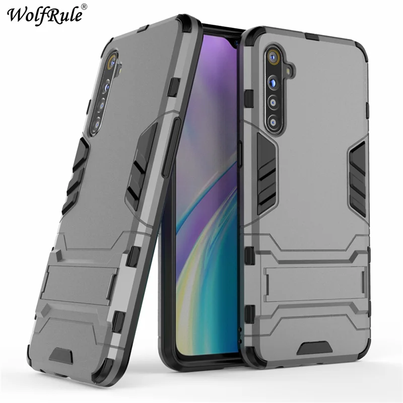 Чехол для Oppo Realme XT противоударный резиновый силиконовый чехол жесткая задняя