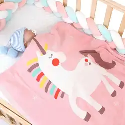 Детские пеленки-одеяла обёрточная бумага диван детская кроватка одеяло Осенняя коляска одеяло