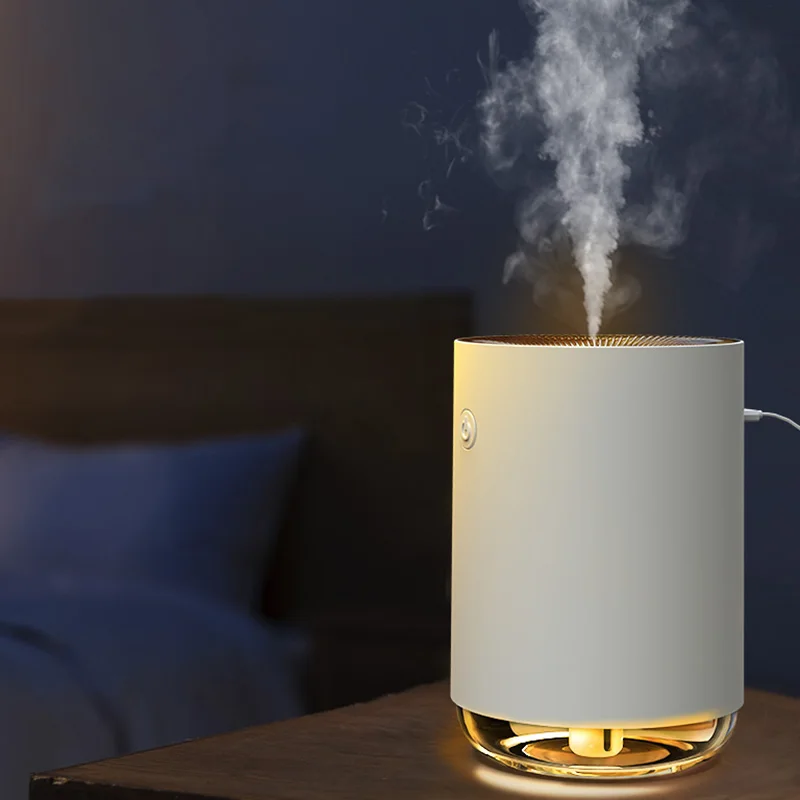 

220ml Magic Mirror Ultrasonic Car Humidifier USB Air Humidifier with Night Lamps Mist Maker Mini Office Air Purifier