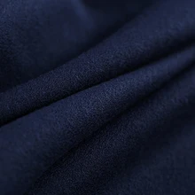 145 см ширина 390 г/м вес синяя шерстяная ткань для осени и весны пальто куртка платье E1132