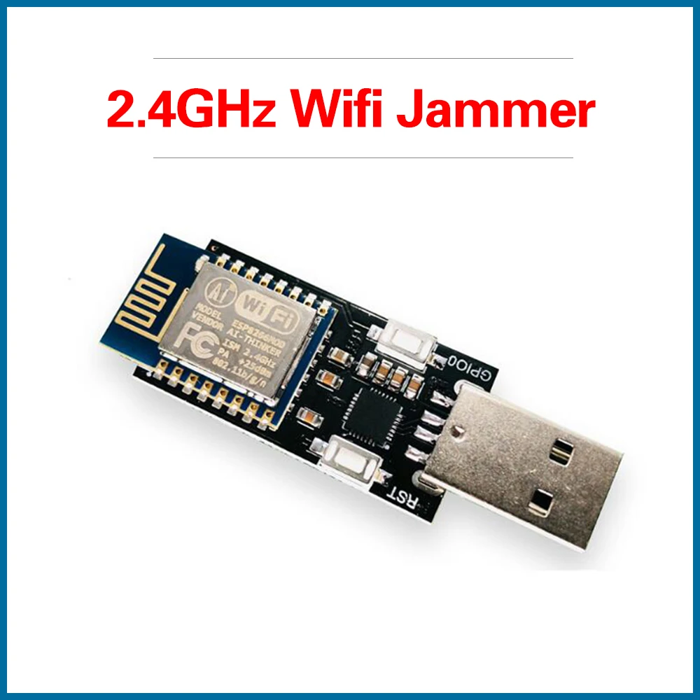 

S ROBOT ESP8266 Wifi Jammer Wireless Network KILLER Development Board CP2102 Automatic Power Off 4Pflash ESP12 Module EC3
