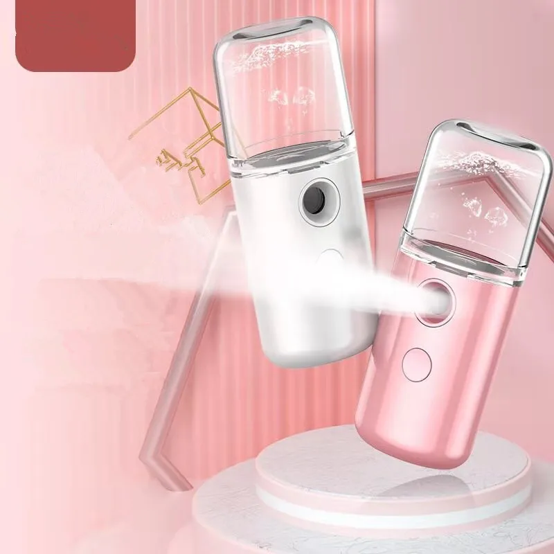 

Mini 30ml Nano Mist Sprayer Portable Face Spray Facial Body Nebulizer Steamer Moisturizing Beauty Humidifier Instruments