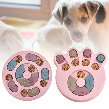 

Puppy Treat Dispenser Dog Food Puzzle Toy Training Feeder Pet Supply Food Dispenser OCT998