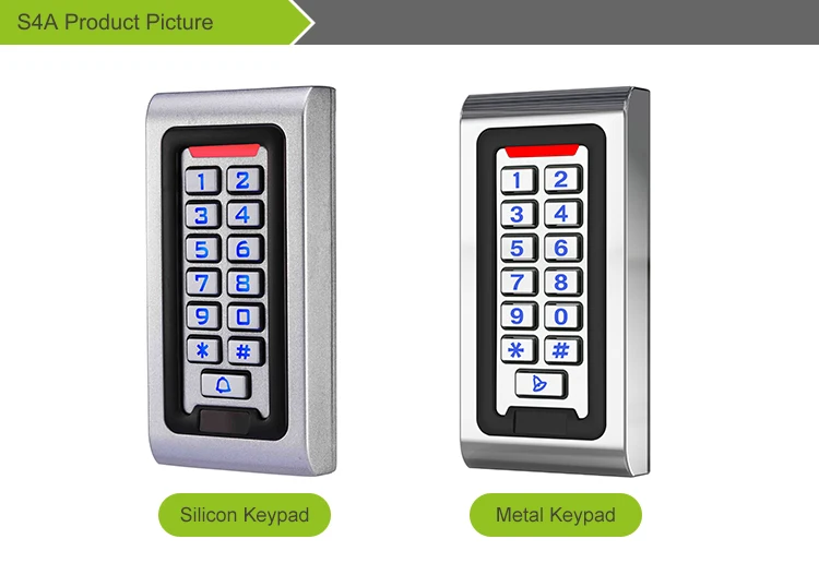 Keypad RFID Access Control System Proximity Card Standalone Door Access Controller