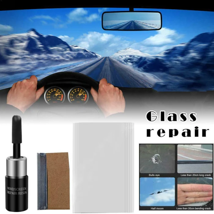 Новейший комплект для ремонта лобового стекла автомобиля, лобового стекла, Смоляного стекла, инструмент для ремонта окон автомобиля