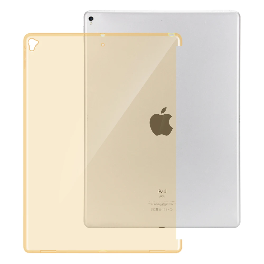 Для iPad 10,2 чехол Aiyopeen Мягкий ТПУ прозрачный силиконовый чехол для iPad 10,2 7 7го поколения A2200 A2198 A2232 - Цвет: Gold