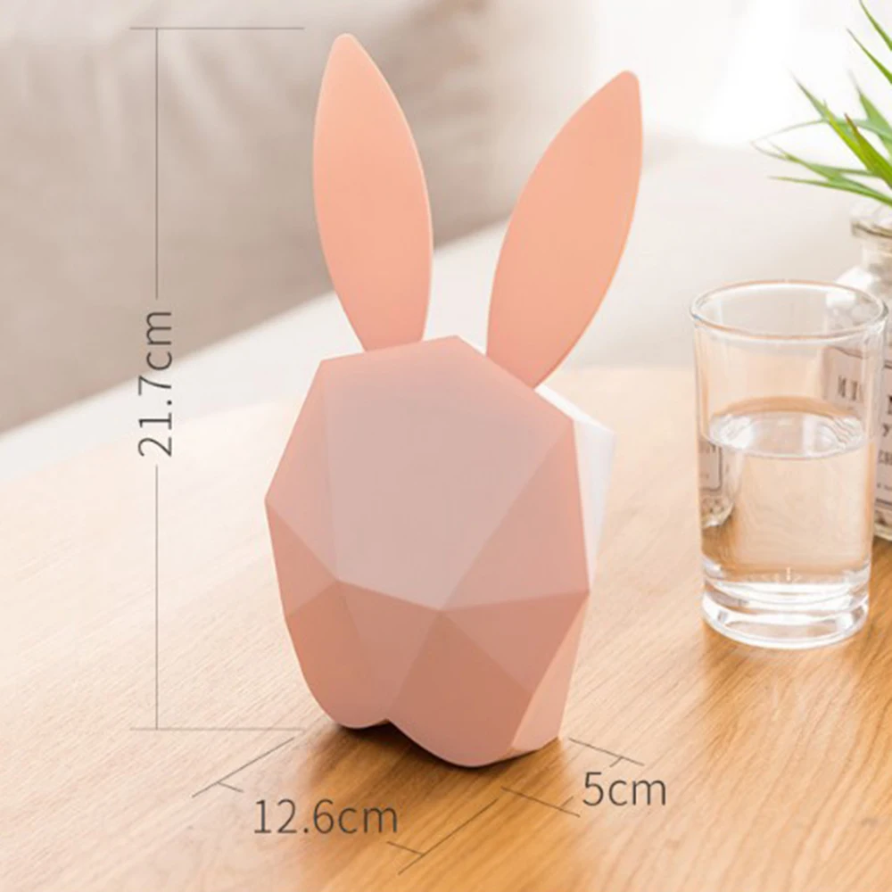 Многофункциональный светодиодный цифровой Mi Rabbit будильник акустическое управление зондирующие лампы зарядка через usb маленький ночной Светильник 5