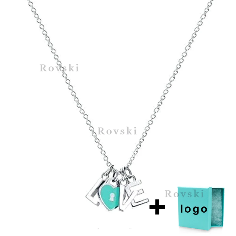 

XL TFX TTFF Rllen Original Classic Love Necklace DIY Bracelet Set Multi Color Optional Female Jewelry Free Delivery.