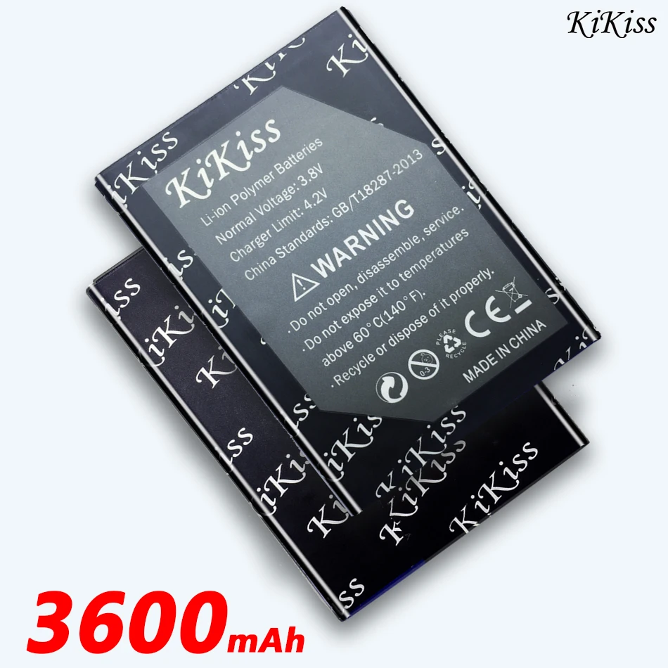 Сменный аккумулятор KiKiss оригинальный 3600 мАч для Ulefone S7 литий ионный полимерный